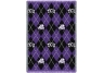 Texas Christian University Plaid Throw Blanket