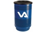 Custom Stadium Logo Trash Can