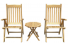 Adjustable Arm Chair & Table set - Mahogany ( Outdoor Use )