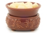 Ceramic Warmer & Dish- Red Rock