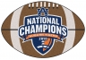 Auburn Tigers 2010 BCS Champions Football Rug
