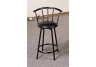 Buckner metal bar stool