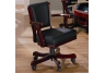 Cherry Mitchell Upholstered Arm Game Chair