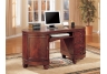 Kidney Shaped Wooden Computer Desk