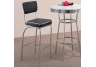 Chrome Plated Cushion Bar Stool
