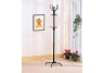 Black Satin Coat Rack