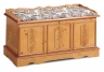 Pine Cedar Chest with Padded Seat