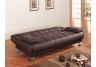 Brown Convertible Sofa Bed