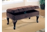 Storage Bench With Tufted Buttons