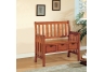 Cherry Three Drawer Storage Bench