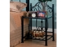 Lamar Casual Iron Nightstand