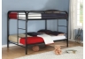 Black Fordham Full Over Full Bunk Bed