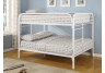 White Fordham Full Over Full Bunk Bed