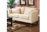 Cream Park Place Love Seat