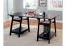 Home Office Furniture, Casual Double Pedestal Desk