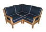 Miami Deep Seating Teak Sectional Base Module