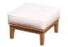 Miami Deep Seating Teak Ottoman