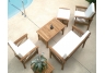deep seating teak set