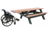 Standard Picnic Table ADA One End