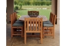 Custom Teak Chair Cushions