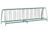 Commercial Park 10' Double Sided Bike Rack- Portable, Galvanized