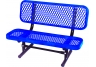 Commercial Park 3 Preschool Bench- Diamond, Blue