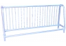Commercial Park 10' Single Sided Bike Rack- Portable, Galvanized