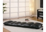 Black Faux Leather Gaming Chair - Flat