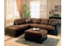 Harlow Sectional Sofa and Ottoman