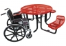Round Expanded ADA Picnic Table
