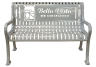 4 Ft Diamond Pattern Custom Bench