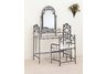 Ivy Nickel Finish Vanity Set