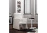 Mon End Table with White Finish