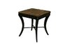 African Slate Top End Table