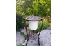 Frog Candle Holder With Candle