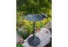 Cast Aluminum Frog Bird Bath
