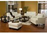 Cream Samuel Contemporary Leather Sofa