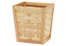 Honey Maple Collection Tapered Accent Wastebasket