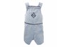 The Hamptons Shortall - Blue Pinstripe, 0-6 Month