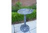Cast Aluminum Hummingbird Bird Bath
