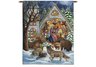 Snowfall Nativity Wall Hanging