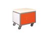 Teen Trends Rolling Storage Cube Bench