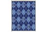 Duke Univ Plaid Throw
