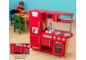 Red Vintage Kitchen - Personalized