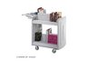 2-Shelf Molded Book Cart