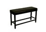 Papario Contemporary Bench in Black finish