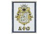 Alpha Phi Omega Crest Throw