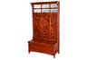 Dark Cherry Finished Hall Tree
