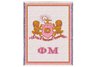 Phi Mu Pink Throw