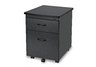 Graphite Mobile File Pedestal
